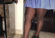 Corrupt teacher fucks sex-starved student in classroom