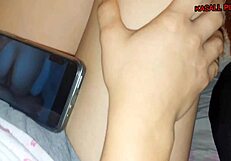 पॉर्न देखकर उसकी चूत टपकती है वह रफ फकिंग के लिए भीख माँगती है!