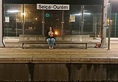 Public outdoor train station banging with a stranger, hell yeah!