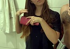 uh, selvageria romantica no banho with my latina wife, so wet n wild!