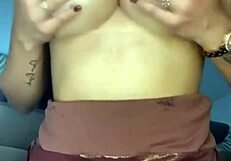 Girlfriend Films Solo Masturbation for Boyfriend