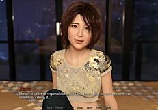 Teen explores erotic memories in game 😊