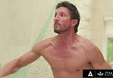 Holy Shit! Jill Kassidy Sucks and Bangs Stepdad's Big Cock in Nuru Massage!