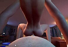 Feeling Intimate With Your Ebony Girlfriend At Home