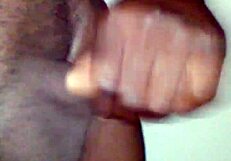 Rough ebony amateur riding big black cock to orgasm. Cumshot in homemade sex.