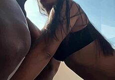 Cute Latina girl sucks and rides big cock for first-time amateur facial - nysdel