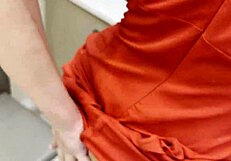 Mature teacher hard fucked in the kitchen by horny stud