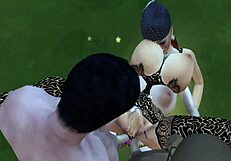 सिम्स 4 में मॉर्टिमर और डंकन के साथ हॉट एडवेंचर