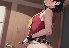 Konoha girls test you to become a ninja - femdom joi cei anal public