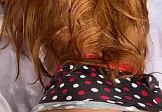 Linda Inteada Garota Fucked Hard with Sex Toy in Wild Amateur Play