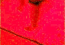 chubby brunette gets licked and fucked in red light!