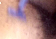 This homemade video captures a steamy shaving session in full detail.