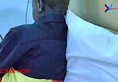 हॉर्नी लैटिना मेहमान बड़ी लंड वाले संग गीली चूत उंगली कर कराह रही