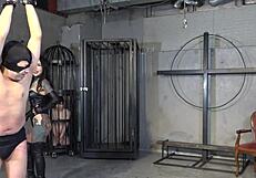 hey, double mistress punishing runaway slaves with harsh re-education... brutal!