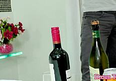 टीगर्ल पिएट्रा राडी डिक के बाद मुंह में जलाती है!