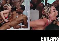 Feeling Wild with Summer Vixen Gaping for Rob Piper and Crew