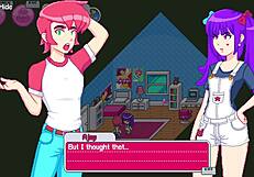 step sister drops towel in shower scene