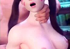 Overwatch D.Va Compilation Featuring Various Character Scenes And Highlights