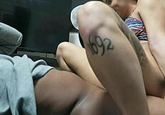 tiny light skinned exotic ebony teen rides dick perfectly till bbc cums