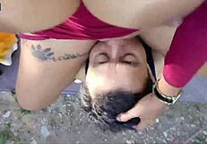 ever tried outdoor ass licking with a latina tourist?