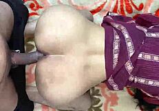 After seducing bhabhi, I drilled her pussy and recorded it secretly.