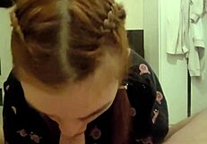 Did Redhead Roommate Swallow Or Spit?