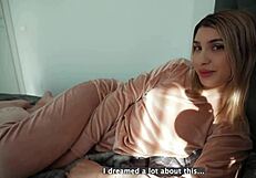 Step Sister Plays Truth or Dare with Step Bro and Faces Unexpected Creampie Challenge