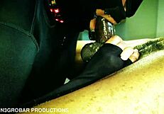 I’m so into this throat killa session with mask on backstage