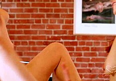 teaser distraction, charlie forde and nova hawthorne lick pussy when her boyfriend ignores her, fingering hot and heavy