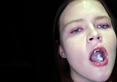 Fuck Yeah, Satina Takes Nine Cumshots in Insane Gloryhole Action