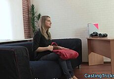 European beauty gets POV fucked in casting