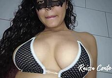 Raissa Conte Loves Sucking Cock and Giving Pussy Ass with Anal Plug