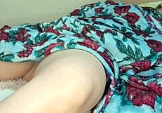 Thick Latina Wakes Up Horny and Fucks Her Huge Black Dildo to Wet Pussy Orgasm.