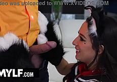 cute neko girl loves it when her stepbro uses her tight holes - 4k trailer