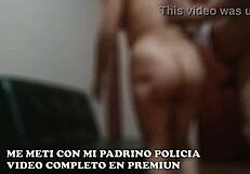 Policeman fucks my wife hard while husband works!