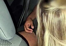 Latina got fucked in car after bar date