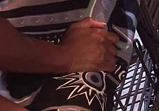 Cocoa Shanelle, the Uninhibited Ebony Brunette, Enjoys a Relaxed Conversation About Her Experiences