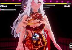 Exciting Lesbian Game with Passionate Battles