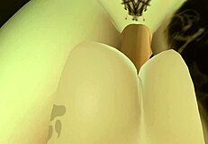 Master sucks and fucks his pet ladyboy hard