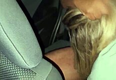 Latina got fucked in car after bar date