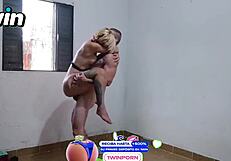 Maid's Cleaning Turns into Bareback Ass and Face Fucking!