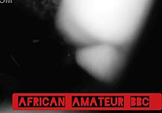 Ebony Couple Fucks Monster Cock