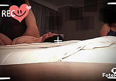 Bisexual brunette gets black and white action in a threesome