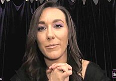 Sinn Sage Strips Lingerie to Reveal Sensual Body and Wet Pussy