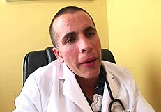 Dr. Sexfuck bangs a moaning babe for a quickie in the hospital. It’s raw and fast till she hits orgasm.