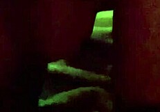 Monika Fox slurps cock hard in steamy sauna session