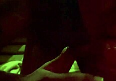 Monika Fox slurps cock hard in steamy sauna session