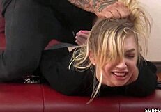 अह, मैं और मेरी गर्ल इस वीरड बीडीएसएम रॉबरी रोलप्ले में फंस गए, इतना रफ!