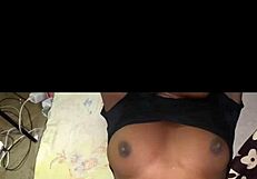 Watch me teach my stepsister how to fuck in missionary, her natural tits bouncing as I instruct her pussy.