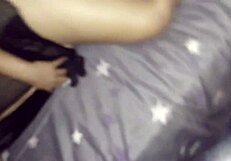 spying on my curvy stepmom sleeping, craving to lick her gaping pussy